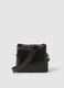 Black shoulder bag with crocodile print_1