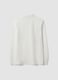 White long-sleeve polo in pure organic cotton piqu&eacute;, regular fit_6