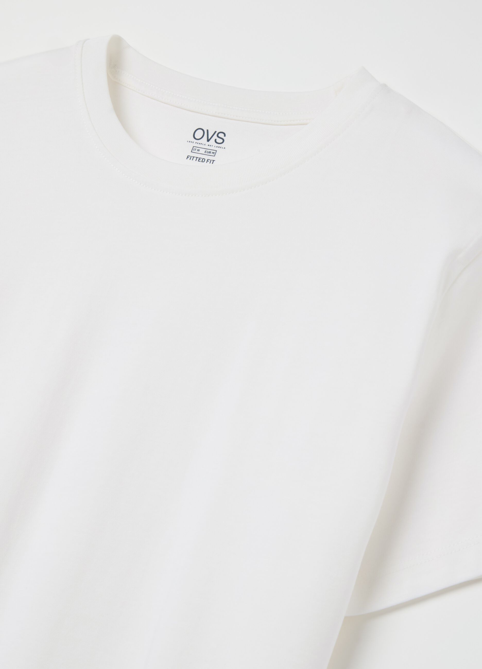 Relaxed-fit T-shirt with round neck