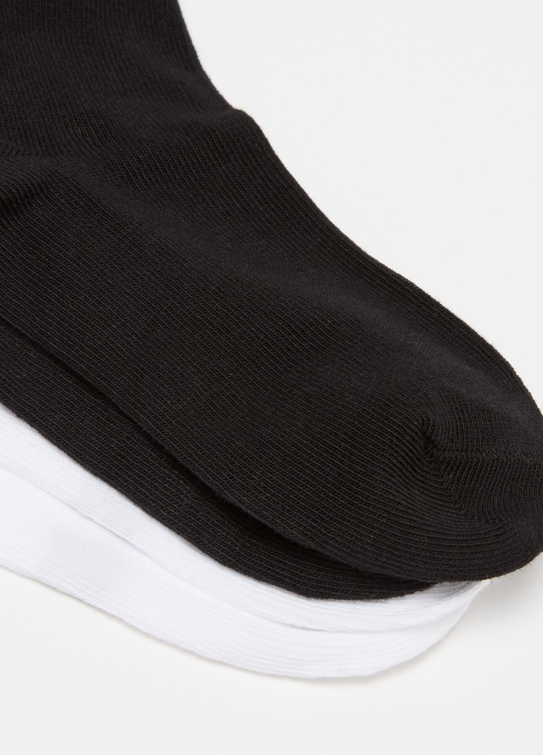 Five-pair pack short stretch socks