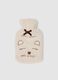 Beige Christmas Hot Water Bottle with Cover_0