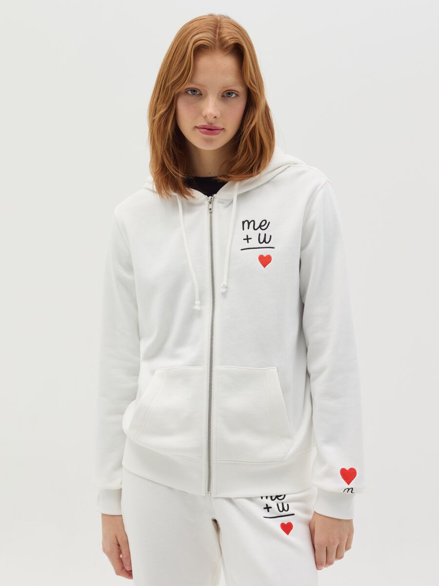 Hoodie with zip_0