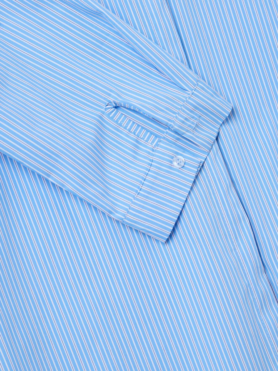 Light blue striped shirt in cotton_5