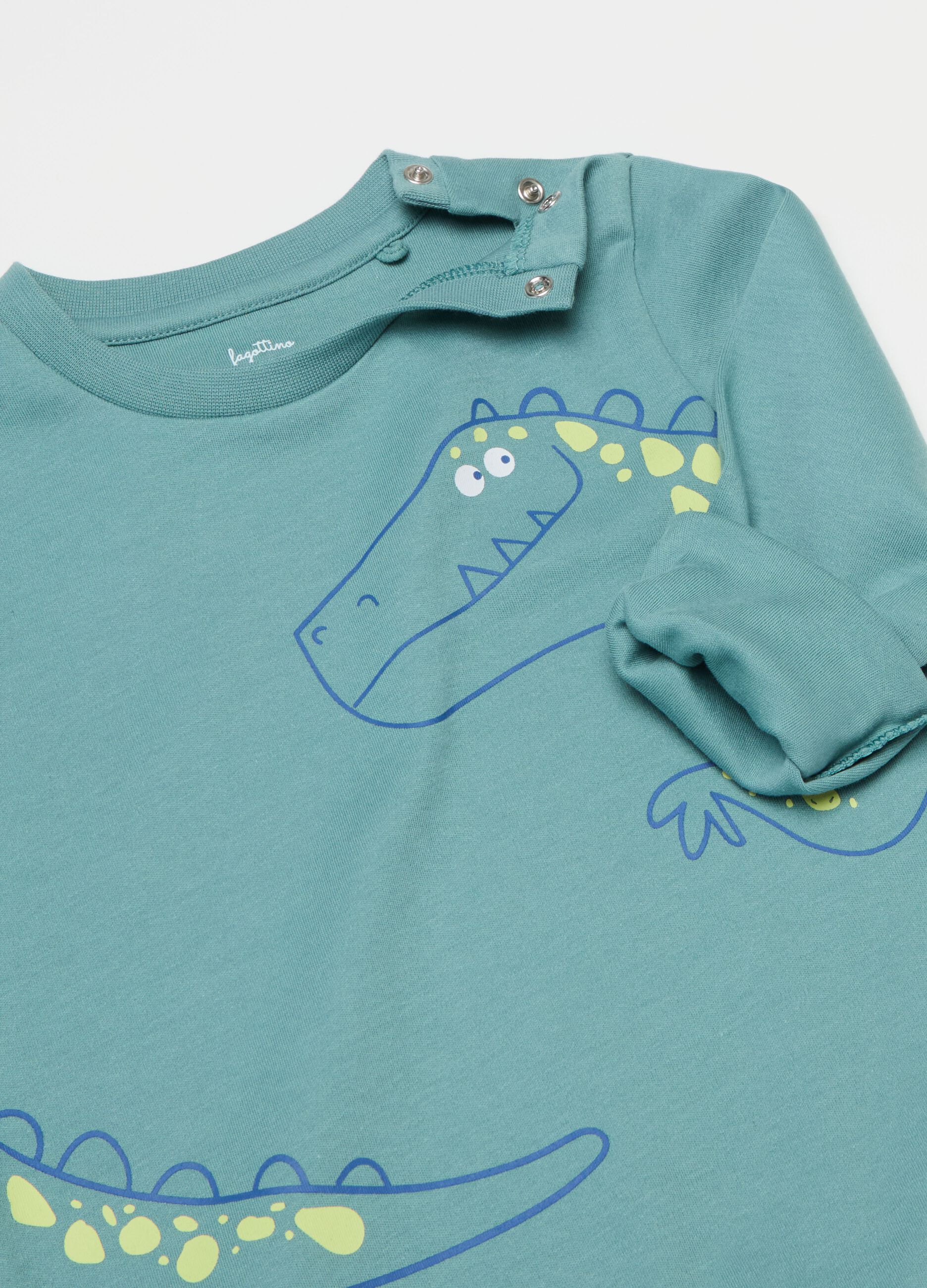Organic cotton pyjamas with print