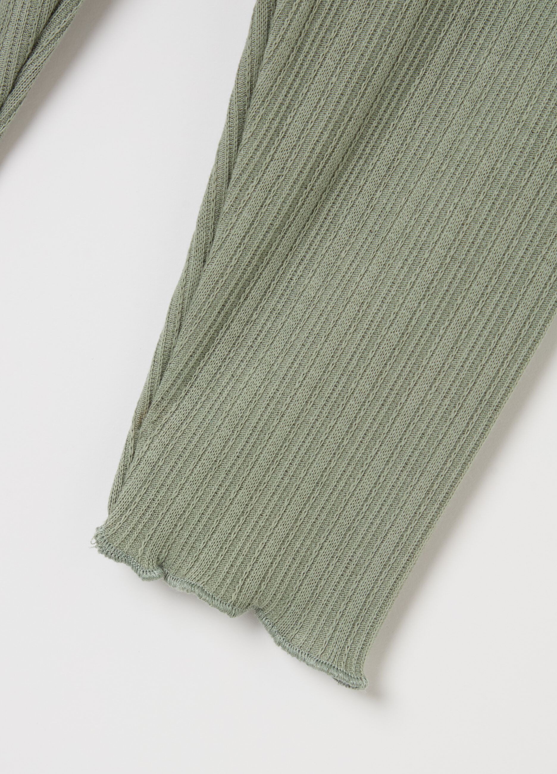 Leggings with jacquard weave