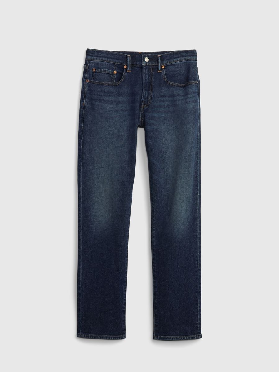 Slim-fit jeans with discolouring_2