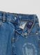Five-pocket jeans with tiger print_2