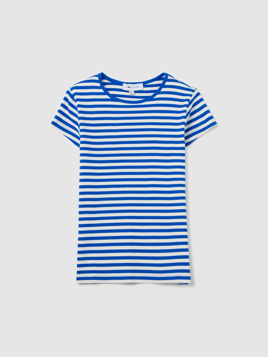 Cotton T-shirt with round neck_4