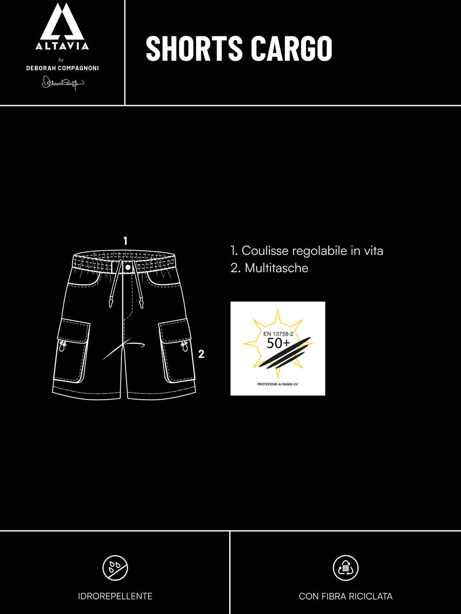 Shorts cargo ALTAVIA WITH DEBORAH COMPAGNONI_8