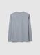 Grey oversized pure cotton boy's T-shirt_4