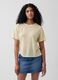 Short-sleeve linen-blend T-shirt_0