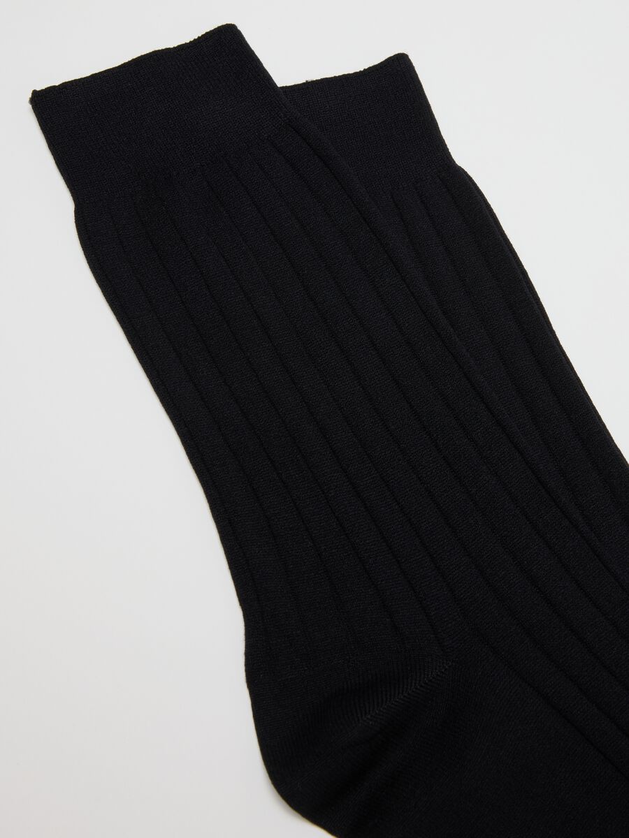 Two-Pack Short Blue Socks_1