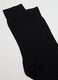 Two-pack of short black nylon socks_1