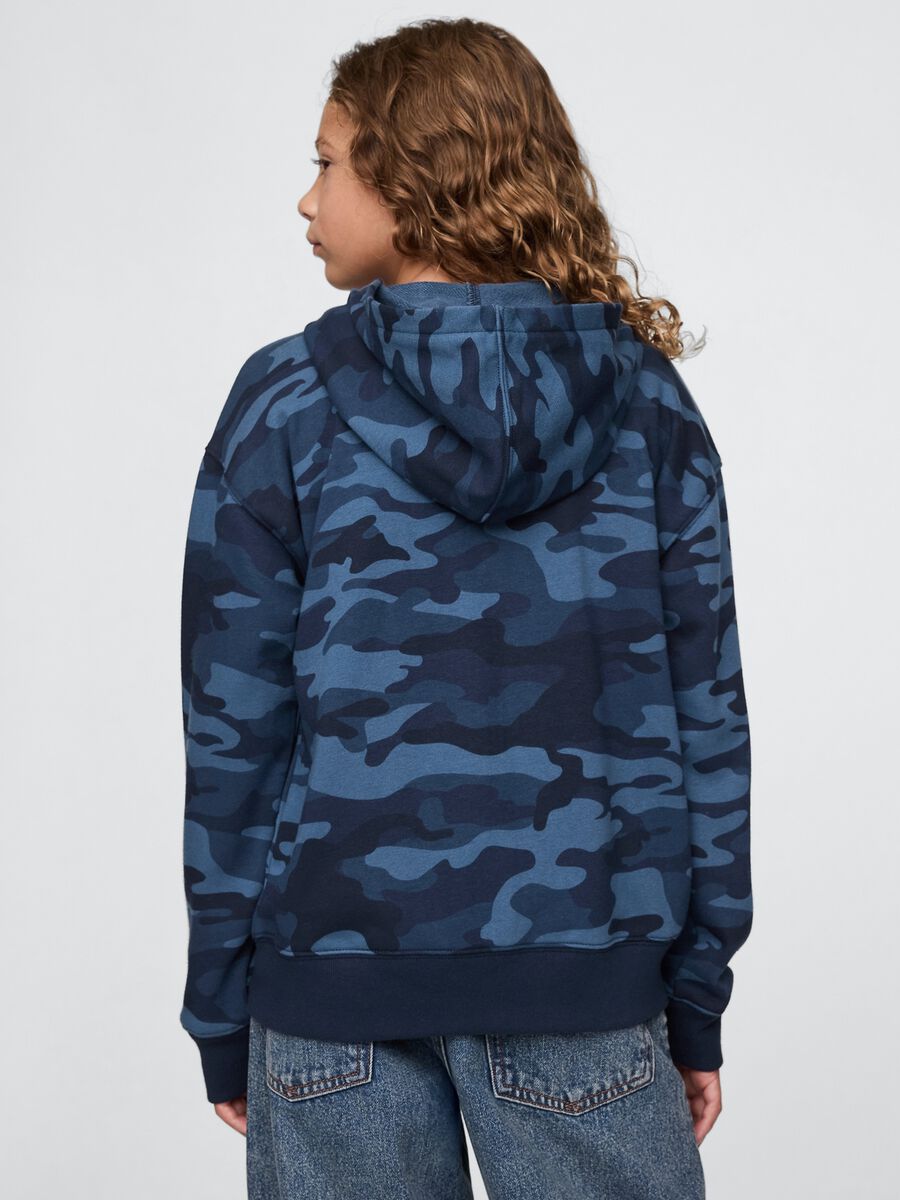 Cotton-blend full-zip hoodie_1