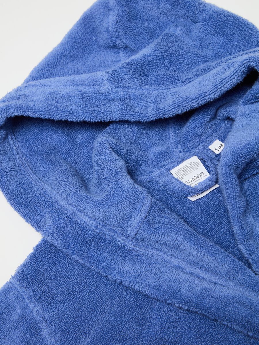 Solid colour bathrobe size L/XL_2