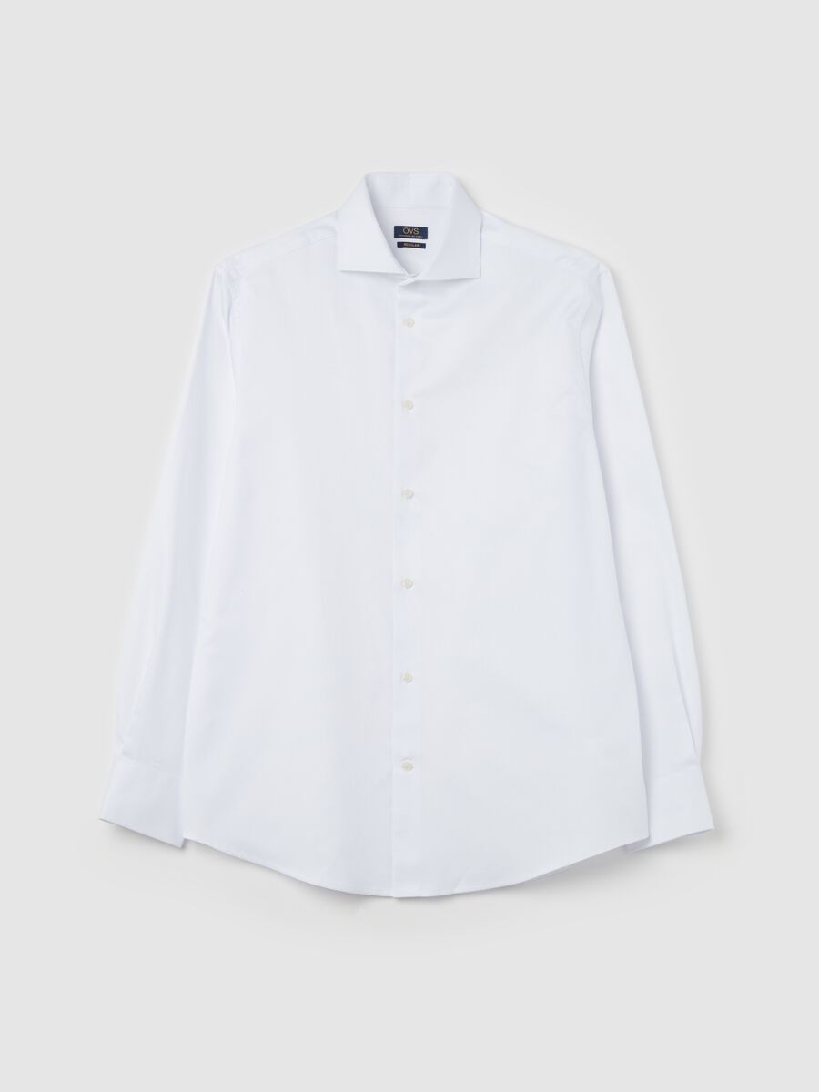 Regular-fit shirt in easy-iron cotton_4