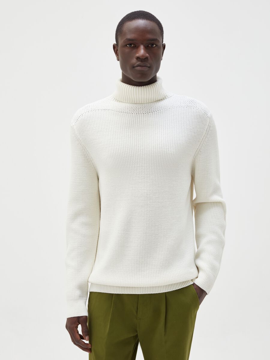 Fisherman Jumper in lana merino The Perfect Item_0