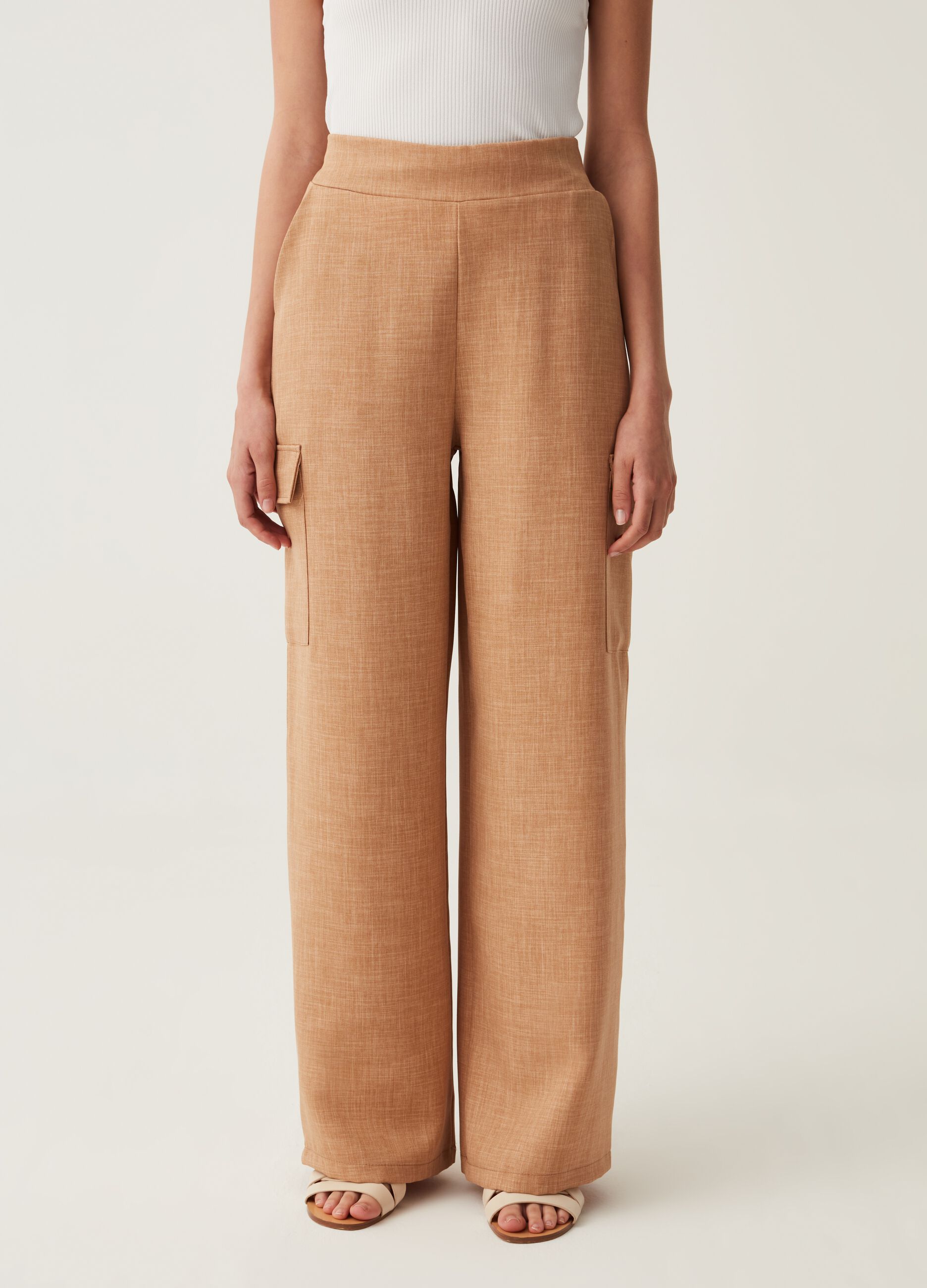 Pantaloni palazzo cargo_1