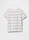 Horizontal Stripe Cotton T-shirt_1