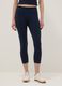 Blue stretch cotton skinny-fit leggings_1