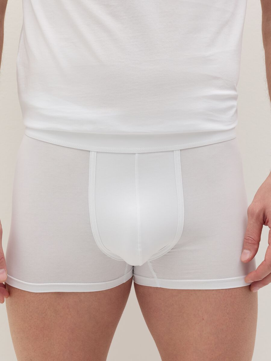 Two-pack boxer shorts in stretch mercerised cotton_1