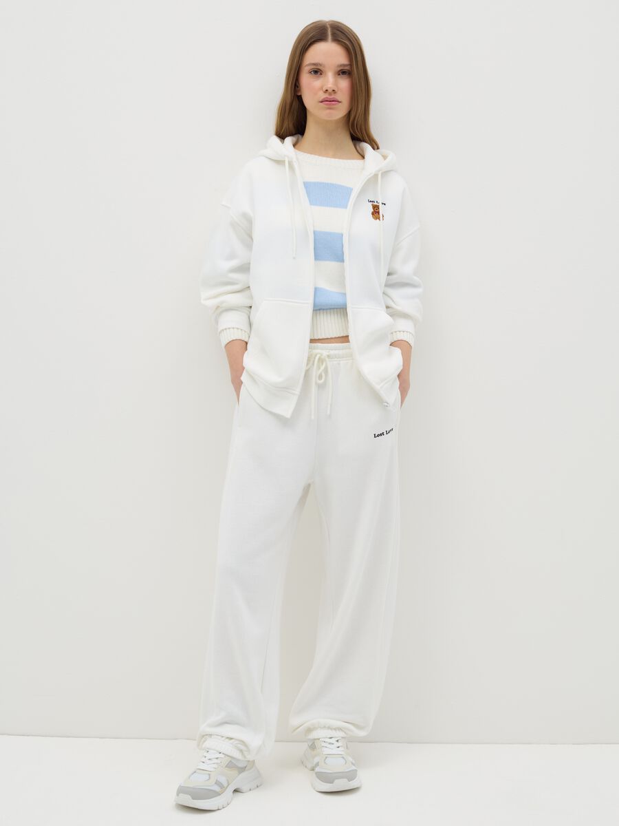 Baggy-fit joggers with drawstring_0