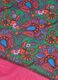 Multicoloured pure cotton scarf with fringes_1