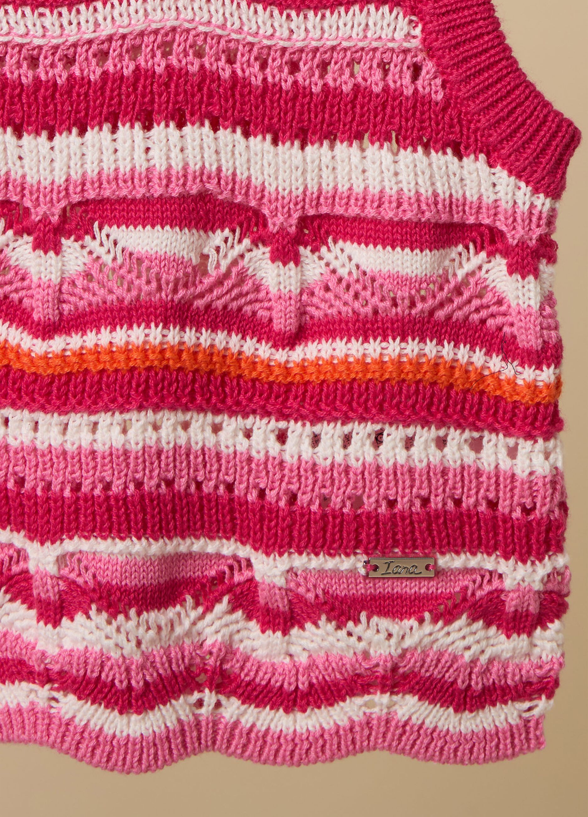 Gilet tricot in cotone