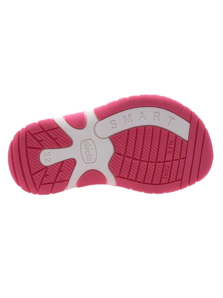 Girls' Multicolour Sandals with Decorative Flower_2