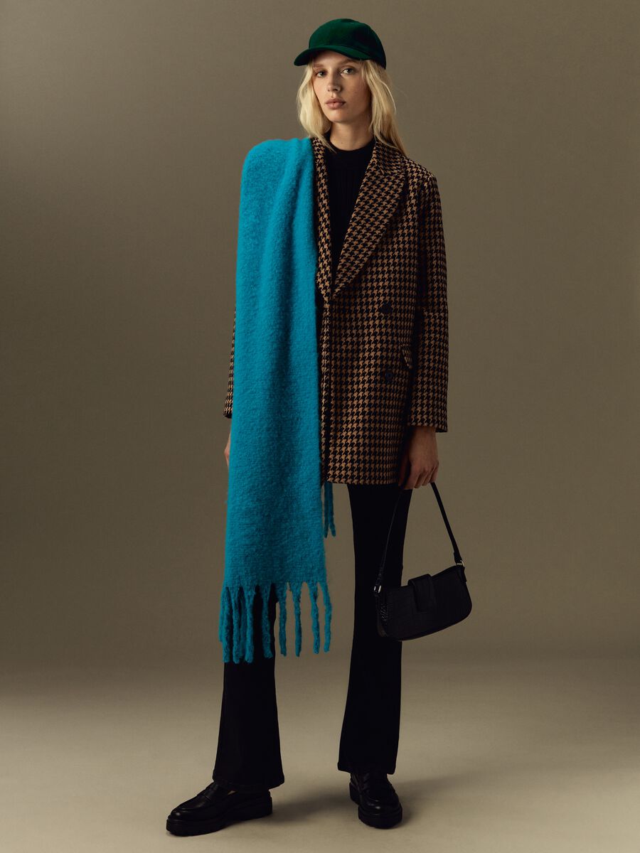 Cappotto doppiopetto pied de poule_0