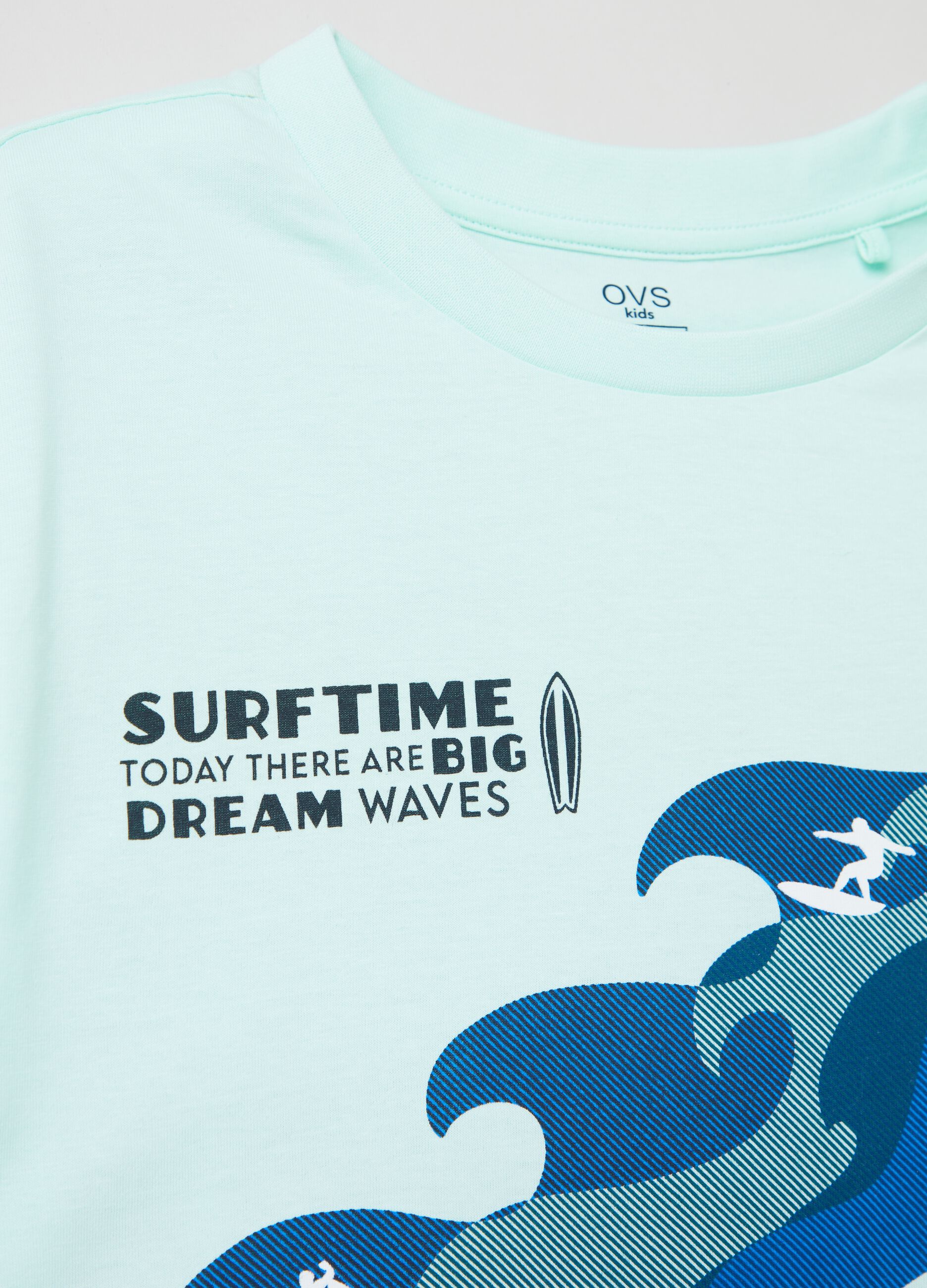 Pigiama in cotone con stampa surf_1