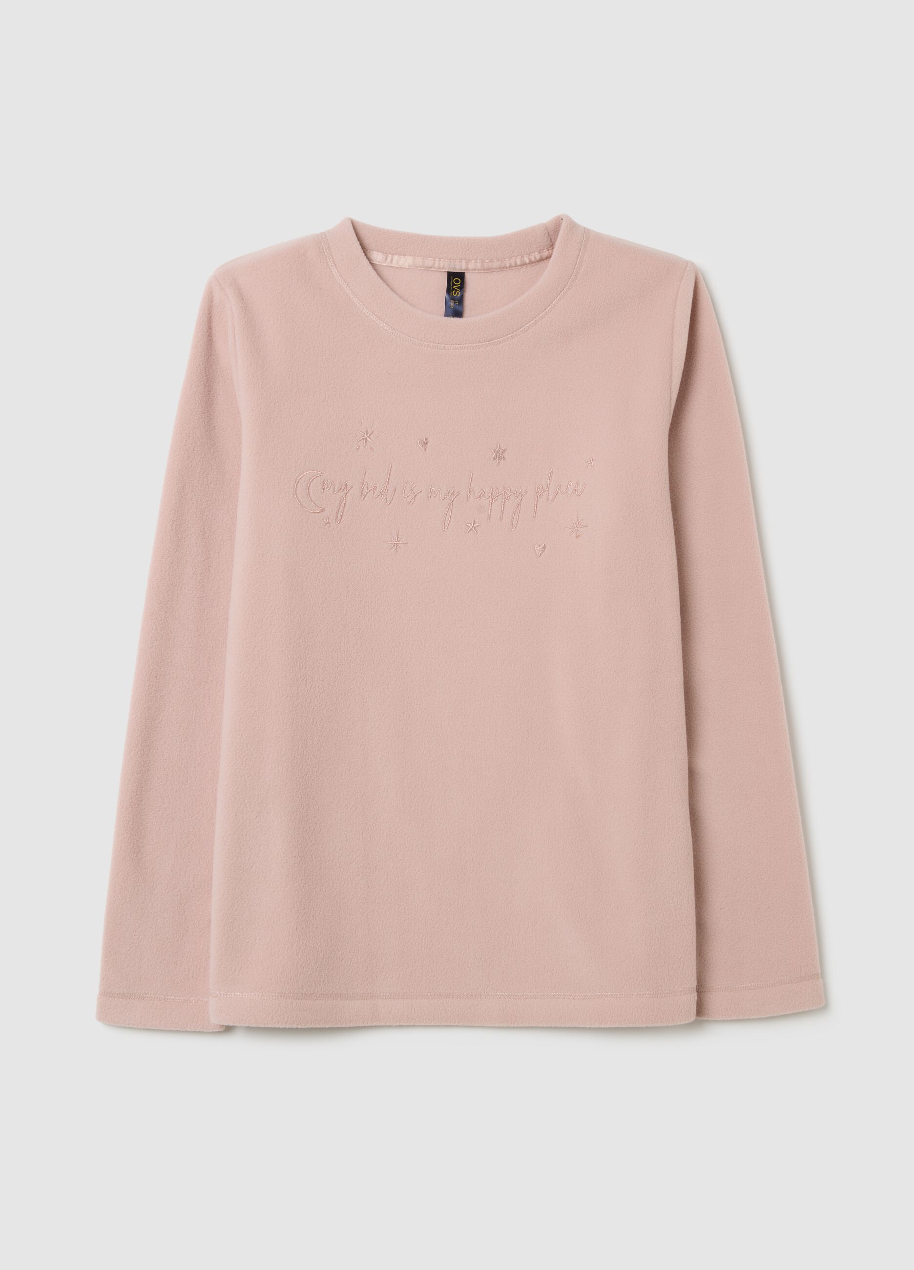 Pink Regular Fit Sweatshirt