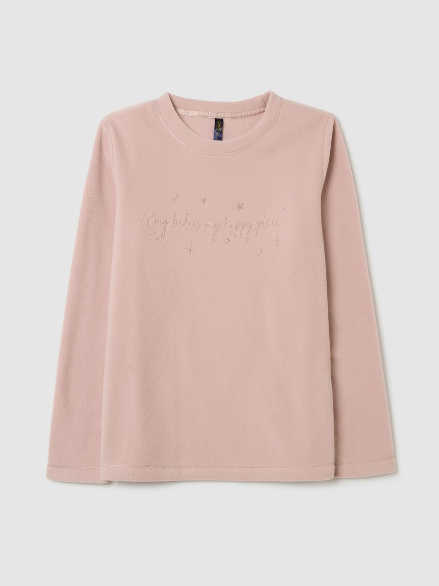 Pink Regular Fit Sweatshirt_0
