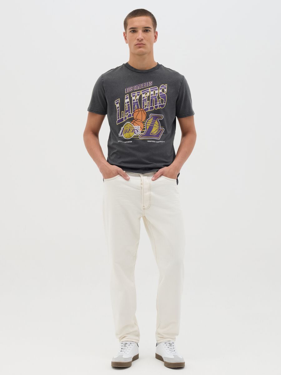 Los Angeles Lakers Cotton T-shirt_1