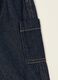 Baby blue denim trousers in pure cotton, regular fit_1