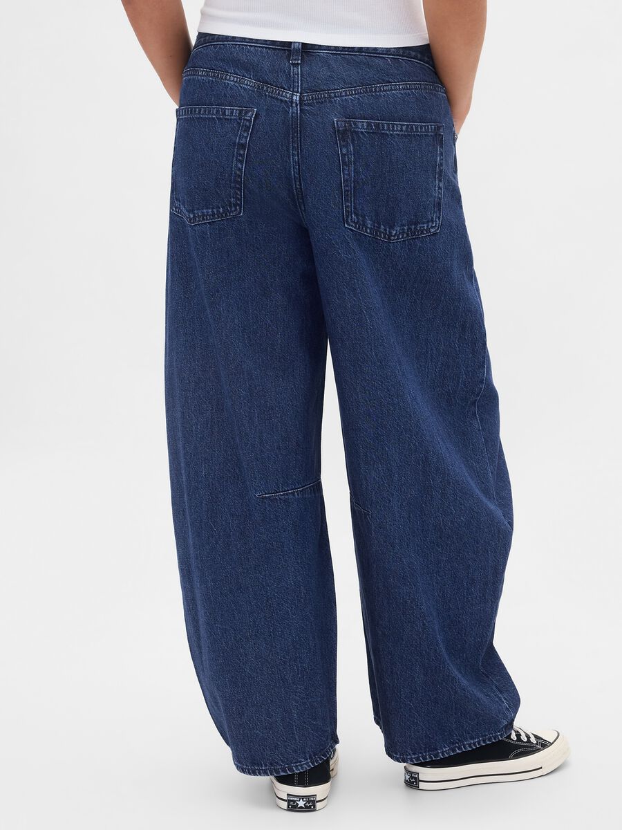 Wide Blue Denim Trousers_3