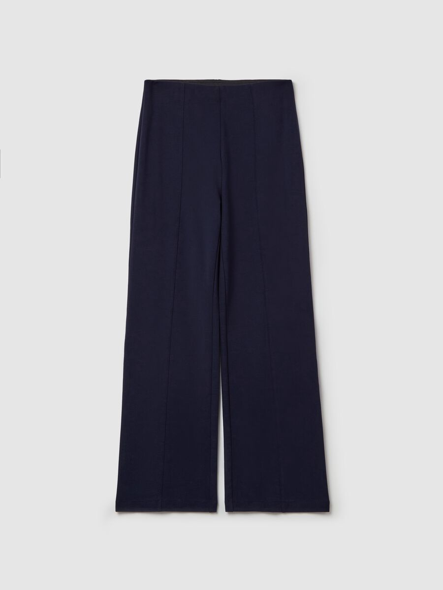 Cigarette trousers in Milano stitch_4