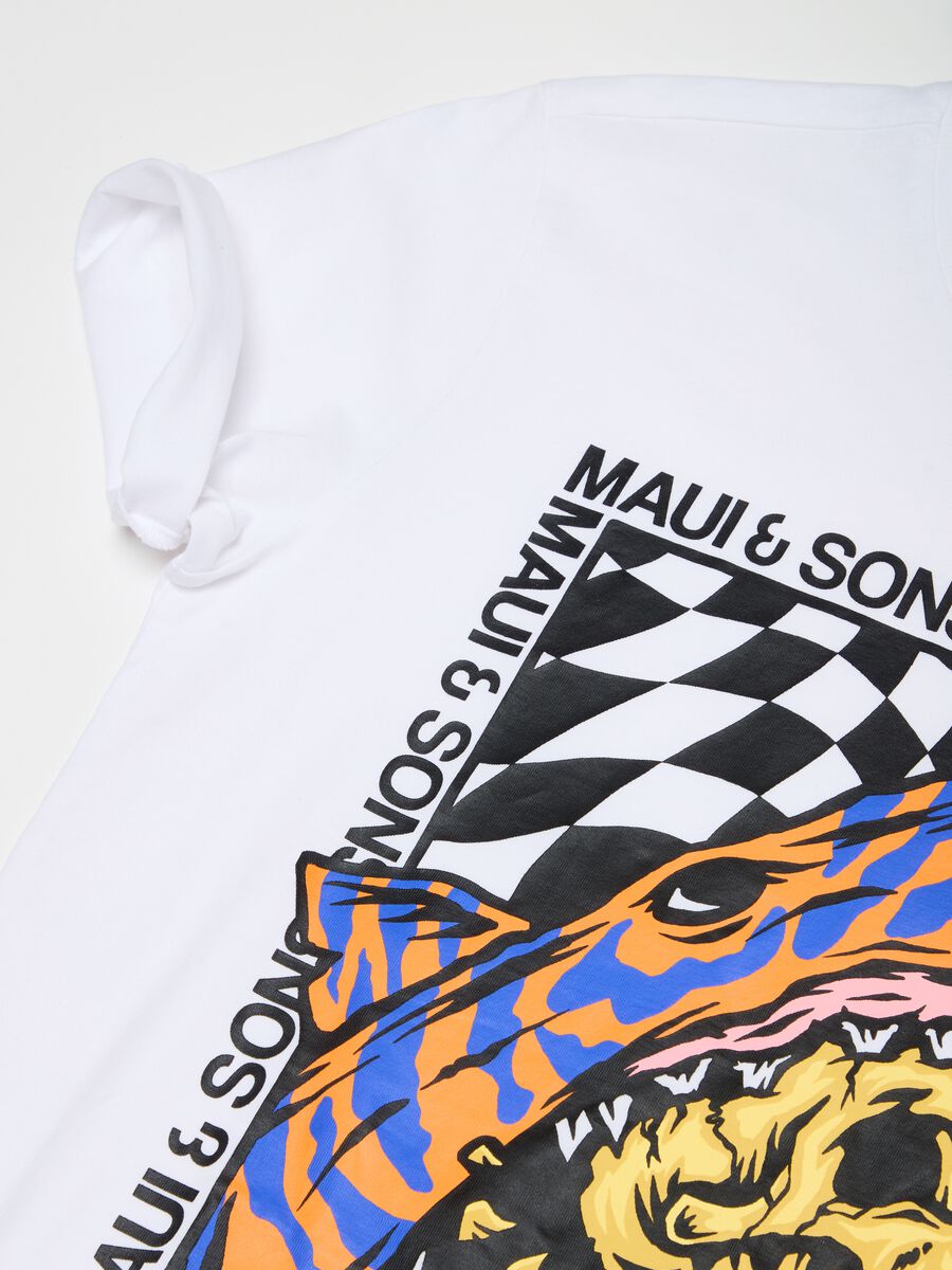 Jogging set with shark with skull and logo print_2