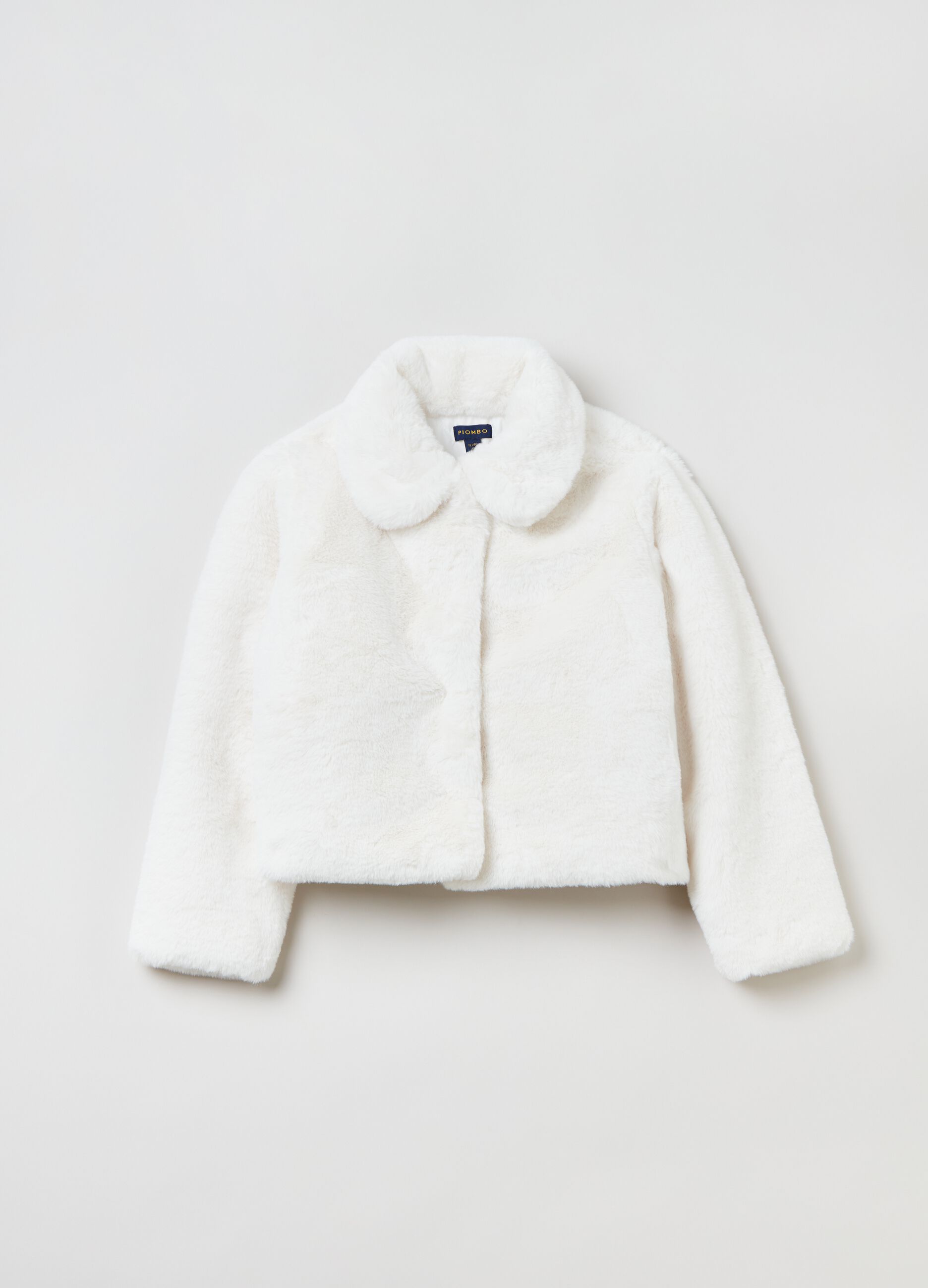 Pellicciotto shop bambina bianco
