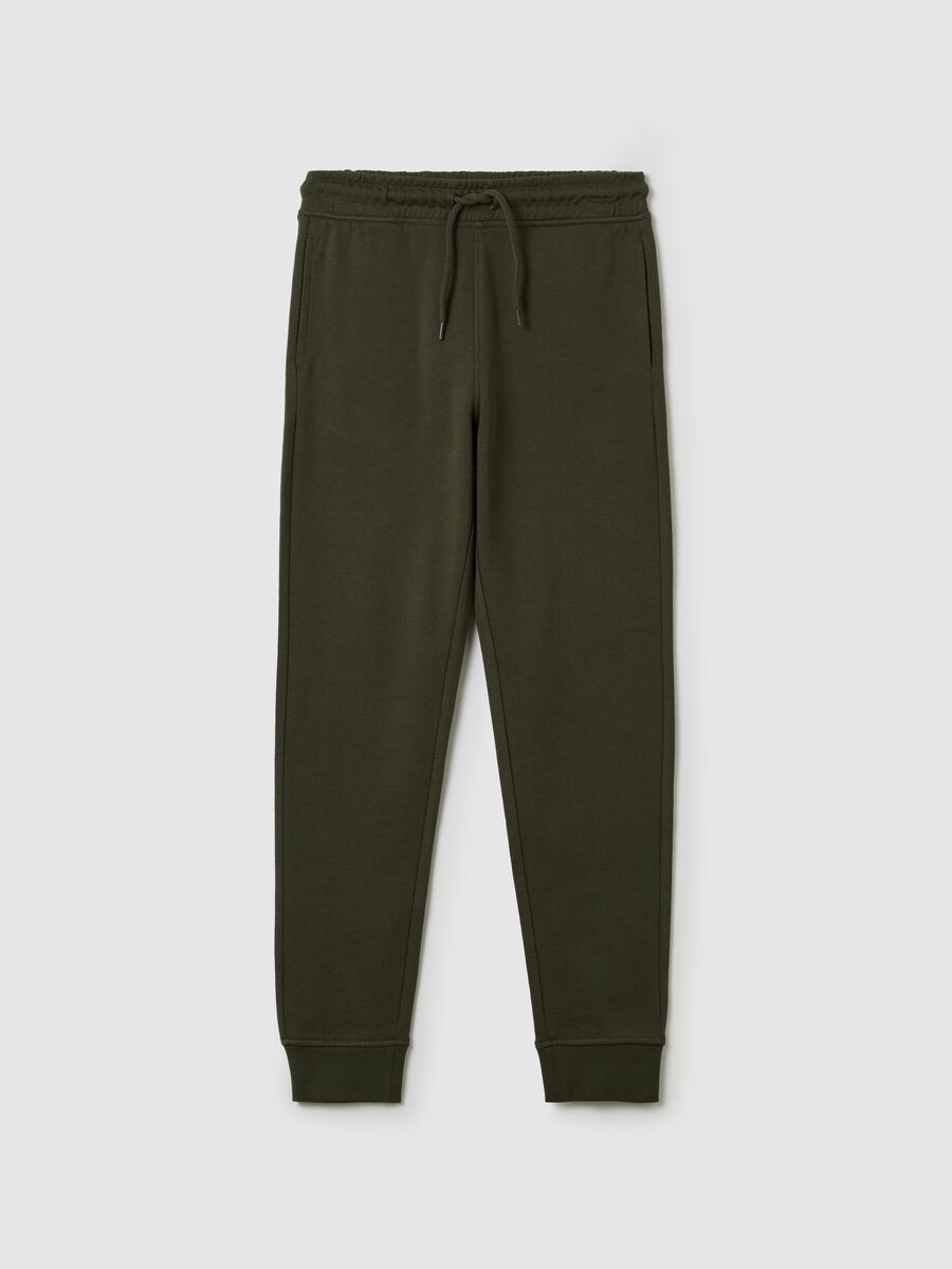 Slim-fit joggers with drawstring_0