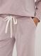 Purple star-print stretch pyjama trousers_2