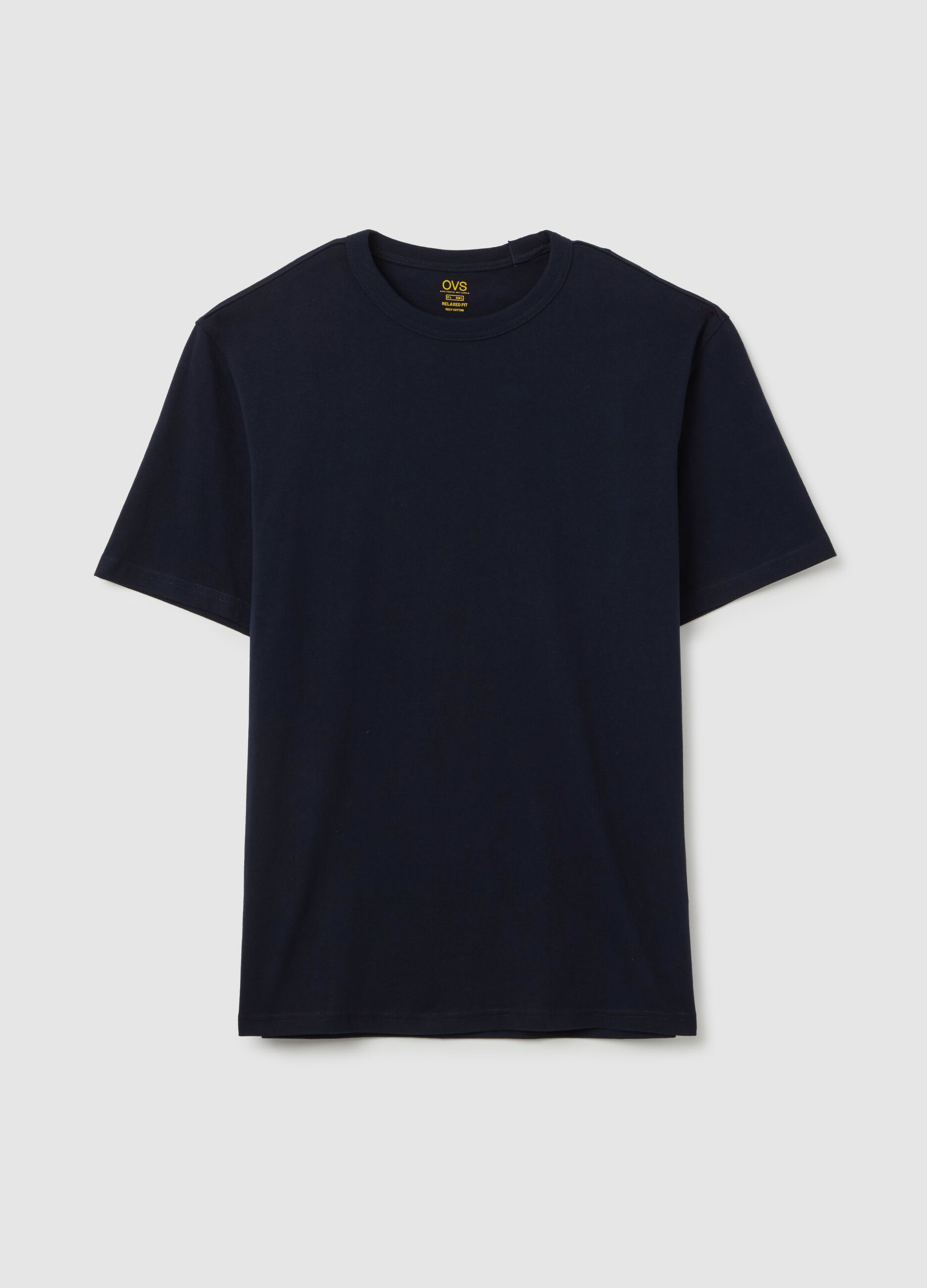 Relaxed-fit T-shirt with round neck