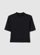Mockneck Black T-shirt_4