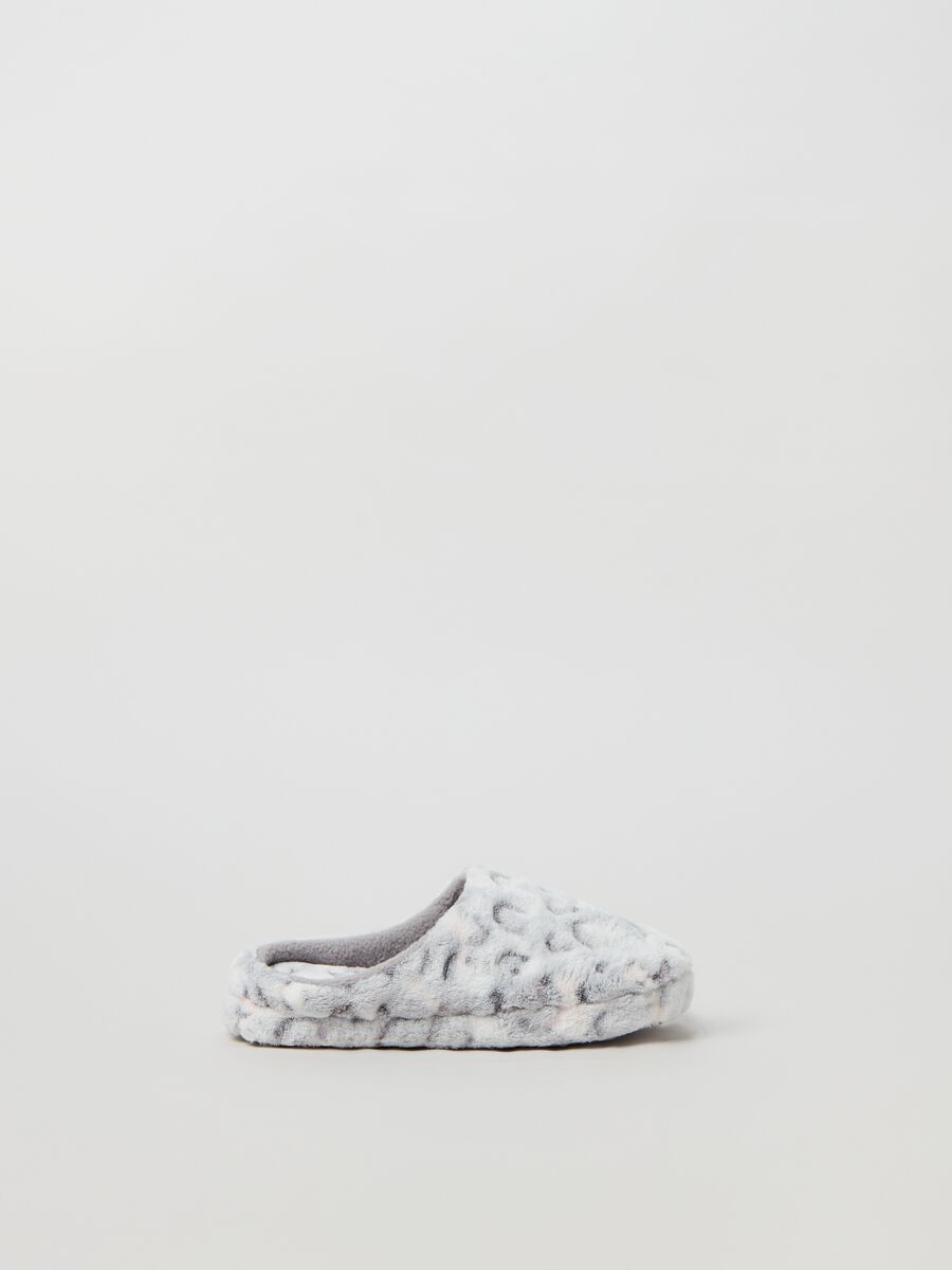Pantofole in eco pelliccia animalier_0