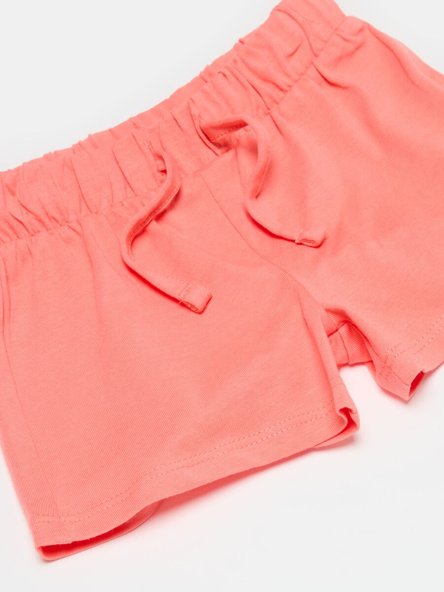 Bipack shorts con coulisse e stampa_2