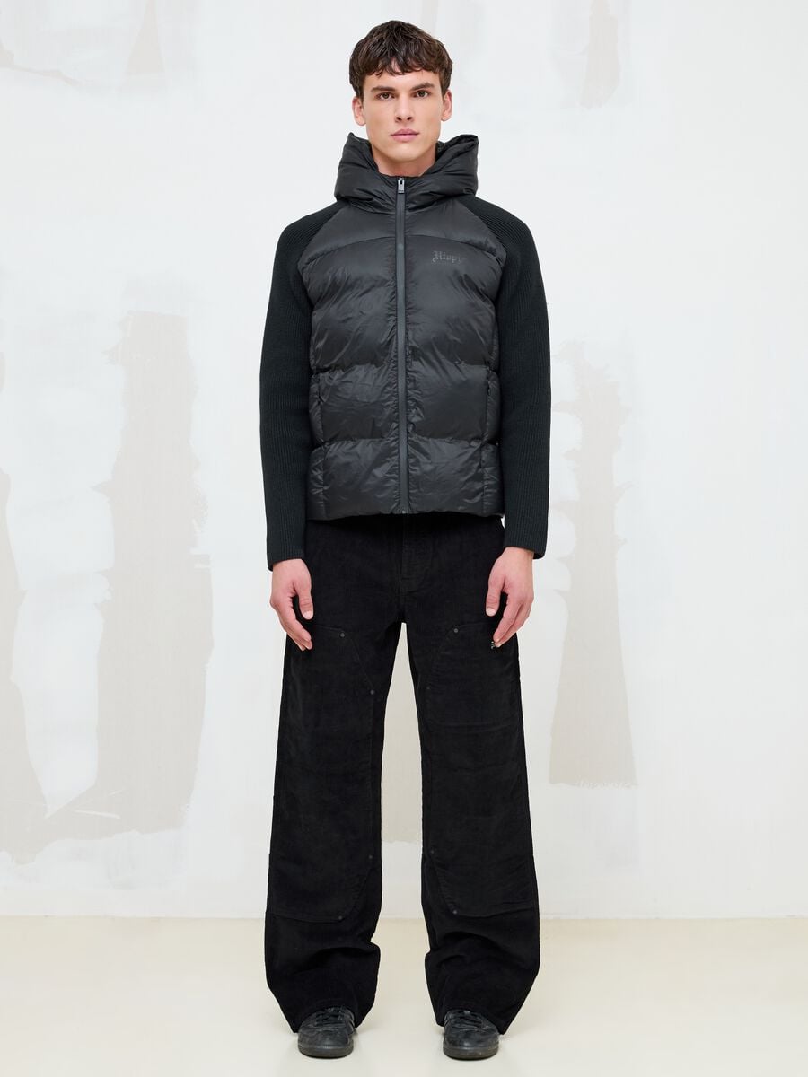 Corduroy Carpenter Pants Black_4