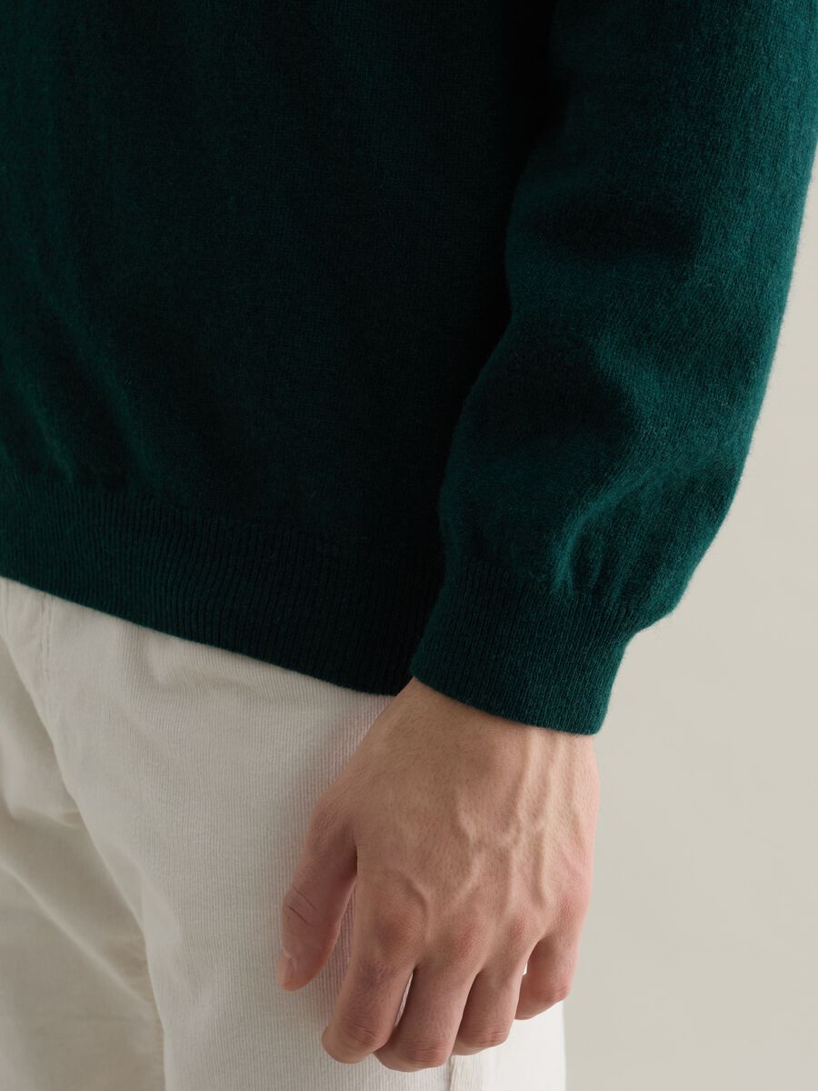 Pullover with V neck in lambswool_2