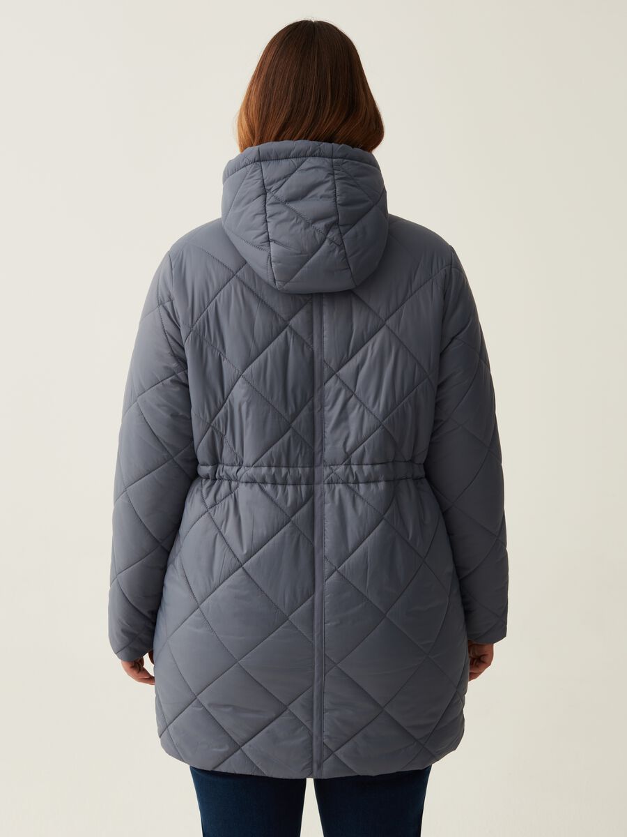Parka trapuntato con cappuccio Curvy_2
