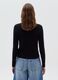 Ribbed pullover with cable-knit design_4