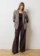 Brown wide leg trousers_0